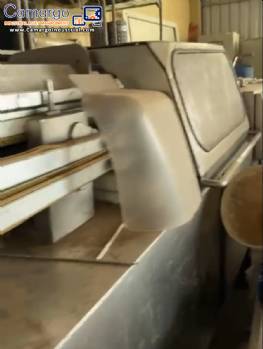 Handtmann VF 520 vacuum filler and handtmann 242 linker with full hanging system