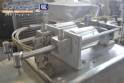 Stainless steel filling machine for liquids 2 spouts