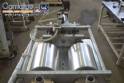 Stainless steel filling machine for liquids 2 spouts