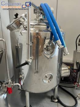 300 liter stainless steel hermetic jacketed mixing reactor tank