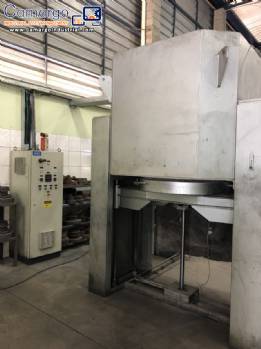 Elevator type sintering electric oven 900 °C Gardelin