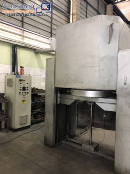 Elevator type sintering electric oven 900 C Gardelin