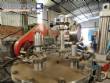Stainless steel filling machine for beer liquids in Brabeer bottles