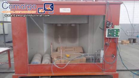 Electrostatic painting booth