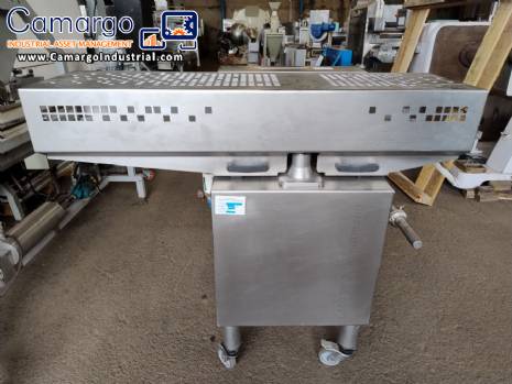 Handtmann stainless steel minced meat portioner