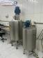 Continuous ice cream and a�a� producer with Lupafrio crusher and syrup mixer