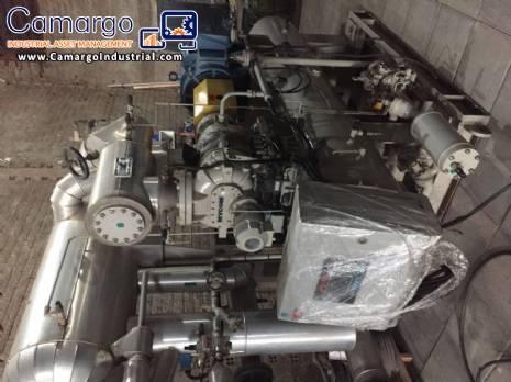 Screw compressor chiller Mycon