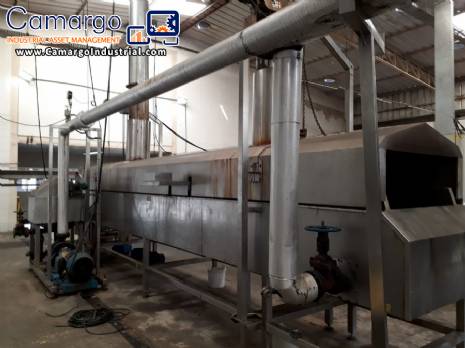 Continuous line for potato chips and straw MCI Continuous line for potato chips and straw MCI