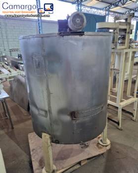 Jacketed stainless steel melting tank Jacketed stainless steel melting tank