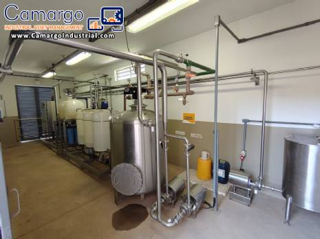 Reverse osmosis water purification system Despurifil 8,000 liters per hour Reverse osmosis water purification system Despurifil 8,000 liters per hour