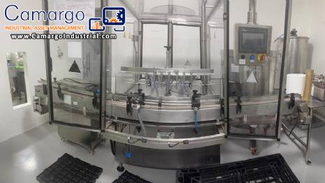 WADA 7-nozzle stainless steel linear filling machine WADA 7-nozzle stainless steel linear filling machine